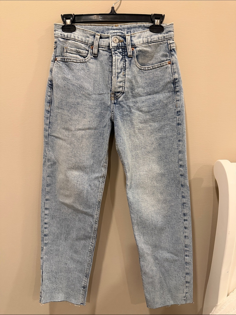 Old Navy Light Wash Straight Jeans